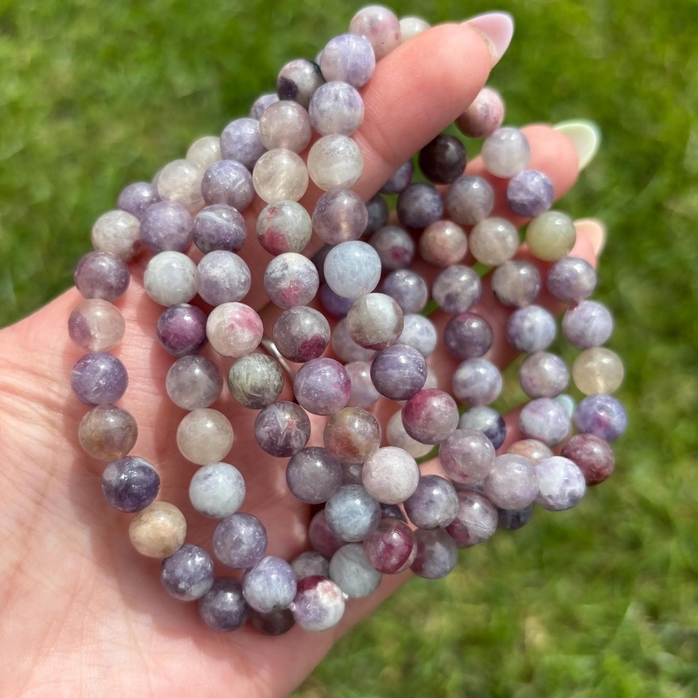 🆕New Unicorn Stone Beaded Gemstone Bracelet 8mm